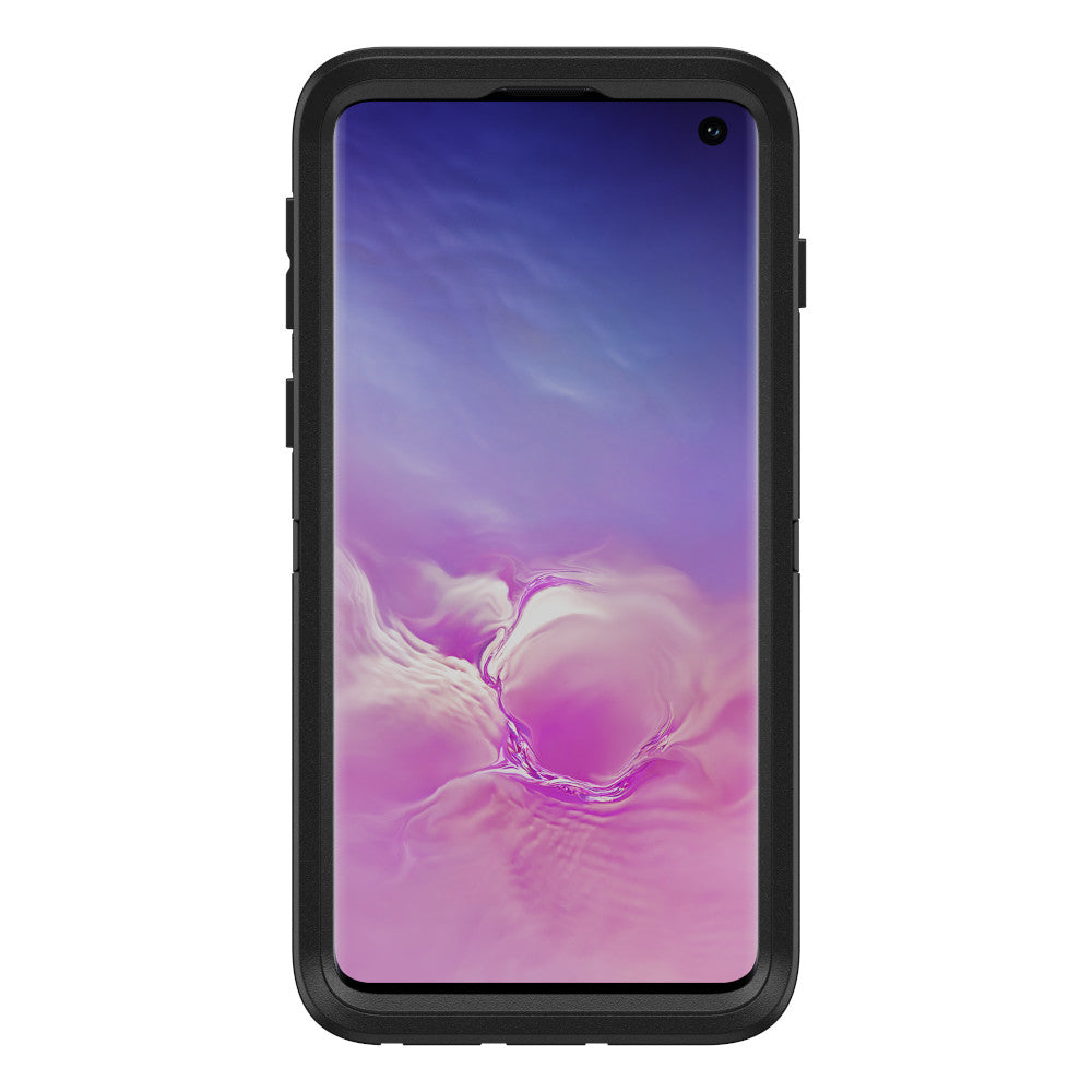 OtterBox Otter+Pop DEFENDER SERIES Case for Samsung Galaxy S10 - Black (Certified Refurbished)