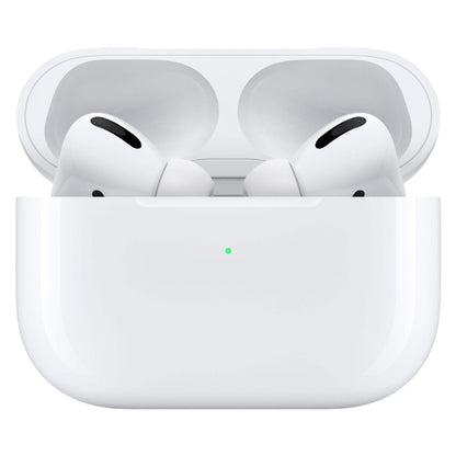 Apple AirPods Pro Wireless Earbuds w/ MFI Lightning to USB-C Cable - White (Pre-Owned)