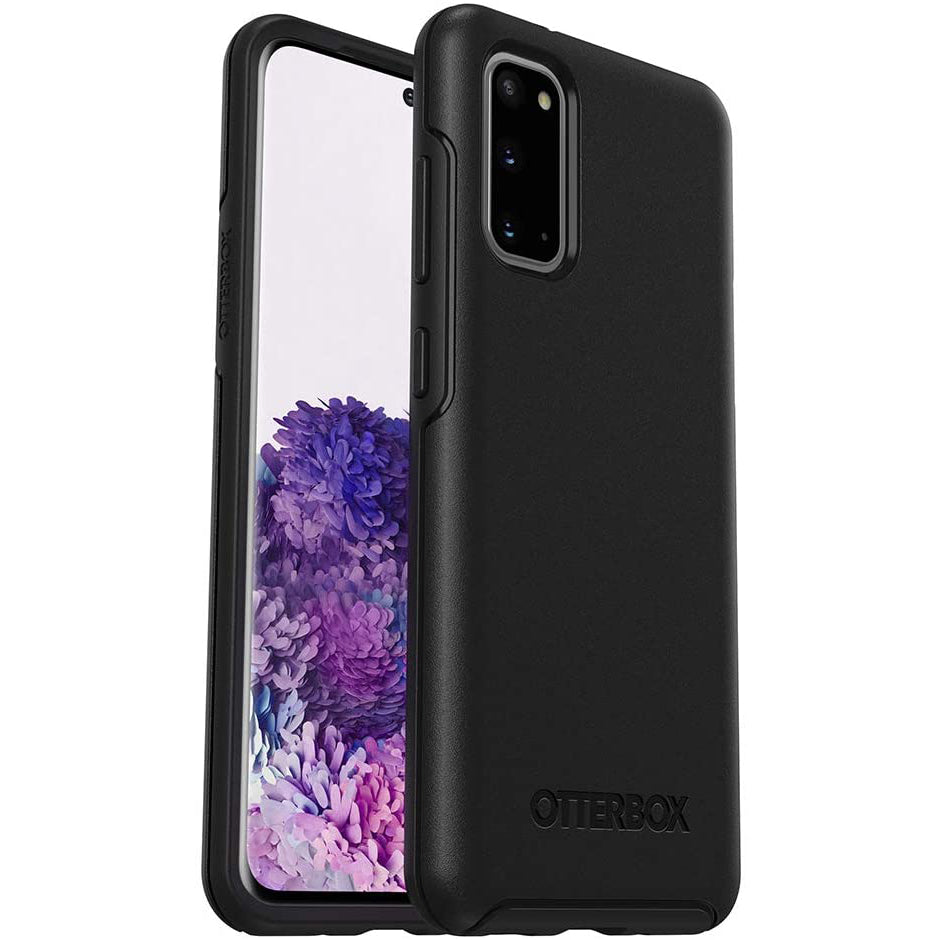 OtterBox SYMMETRY SERIES Case for Samsung Galaxy S20/S20 5G - Black (Certified Refurbished)