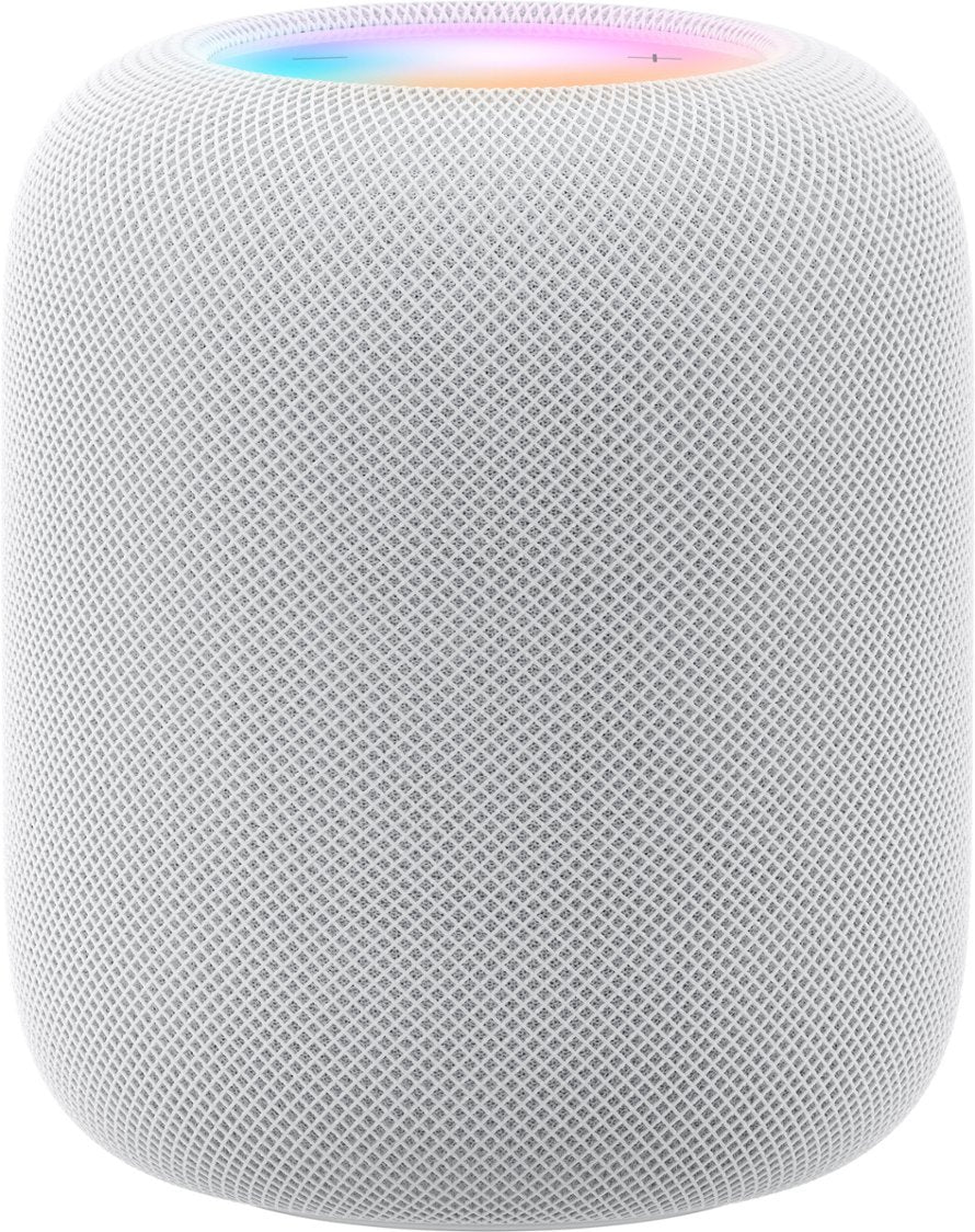 Apple HomePod Smart Speaker with Voice-Activated Smart Assistant - White (Certified Refurbished)