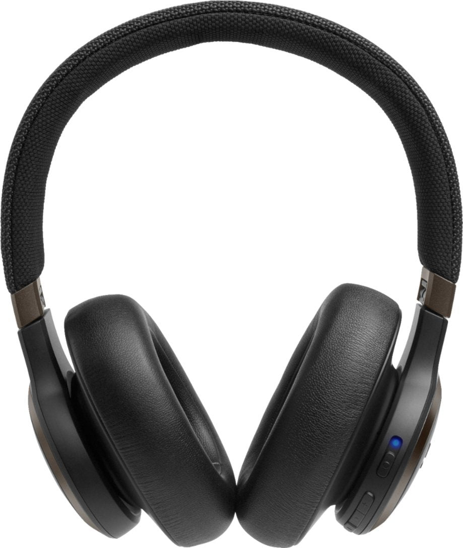 JBL LIVE 650BTNC Wireless Over-Ear Noise-Cancelling Headphones - Black (Certified Refurbished)