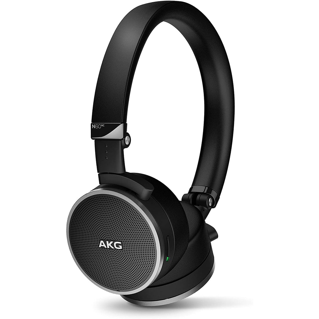 AKG N60NC Wireless On-Ear Noise Canceling Headphones - Black (Refurbished)