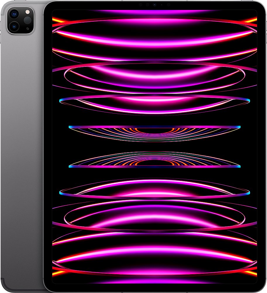 Apple iPad Pro 4 (2020)(12.9) - 1TB, Unlocked All Carriers - Space Gray (Certified Refurbished)