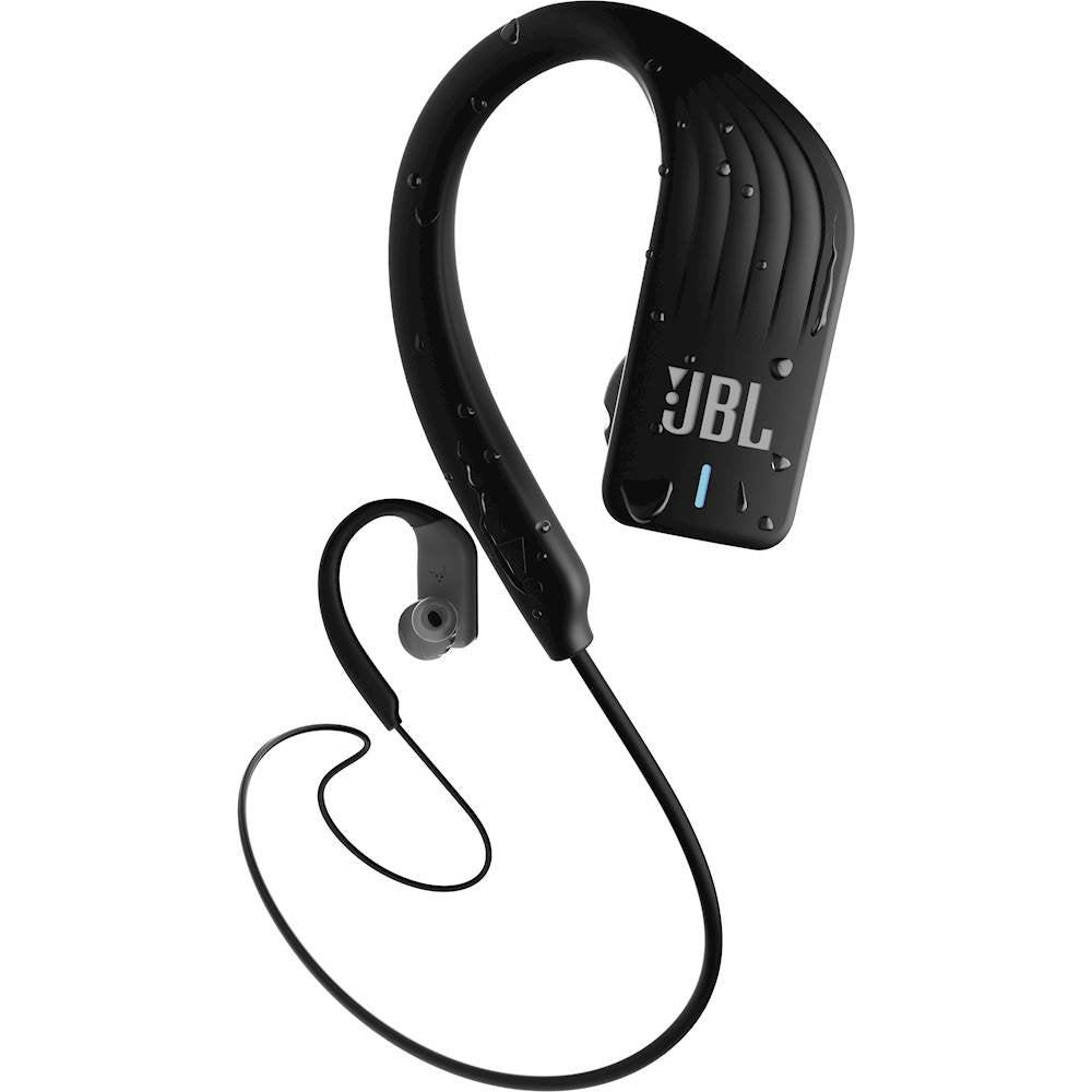 JBL Endurance SPRINT Wireless Bluetooth Around the Ear Headphones - Black (Certified Refurbished)