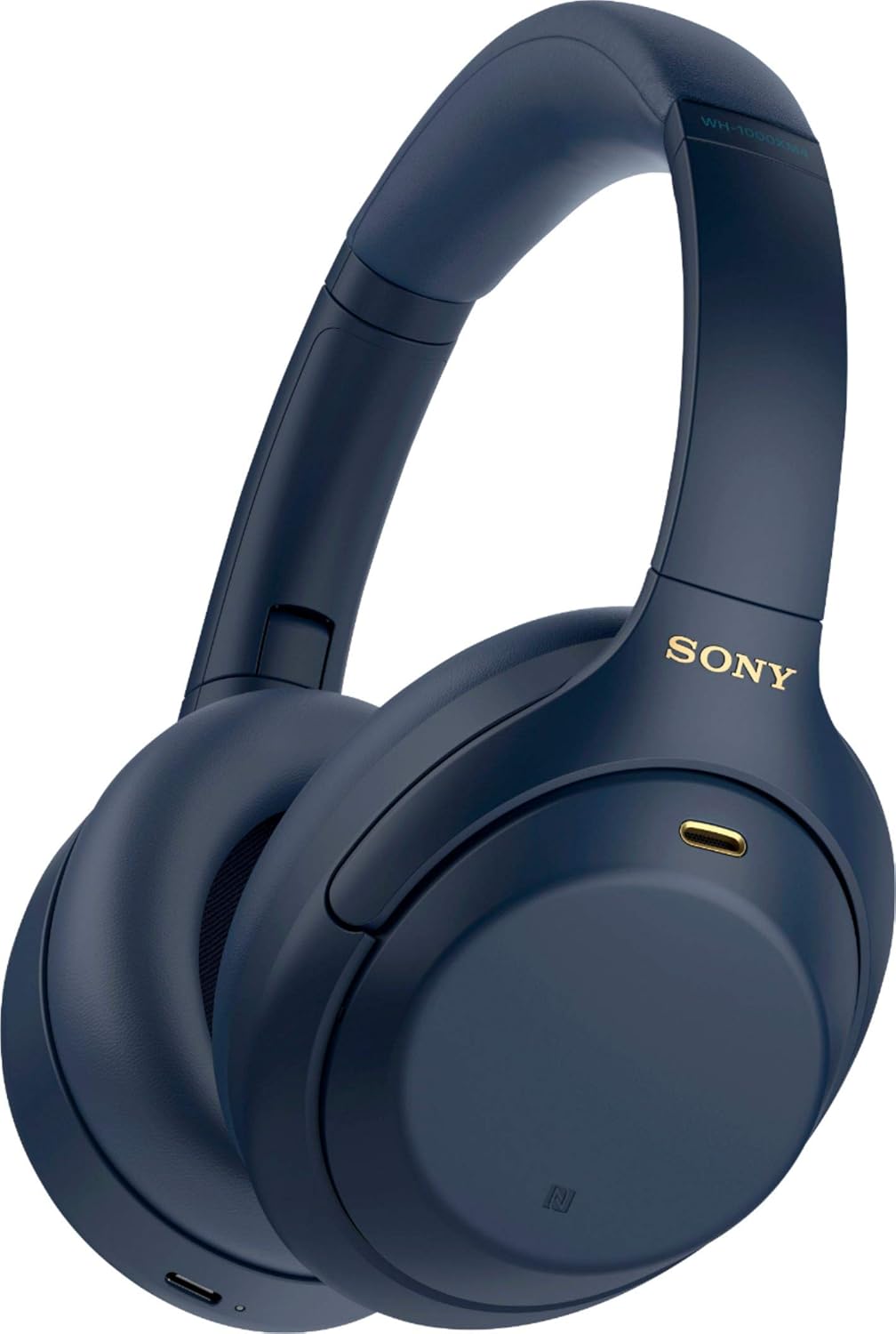 Sony WH-1000XM4 Wireless Noise-Cancelling Over Ear Headphones - Midnight Blue (Certified Refurbished)
