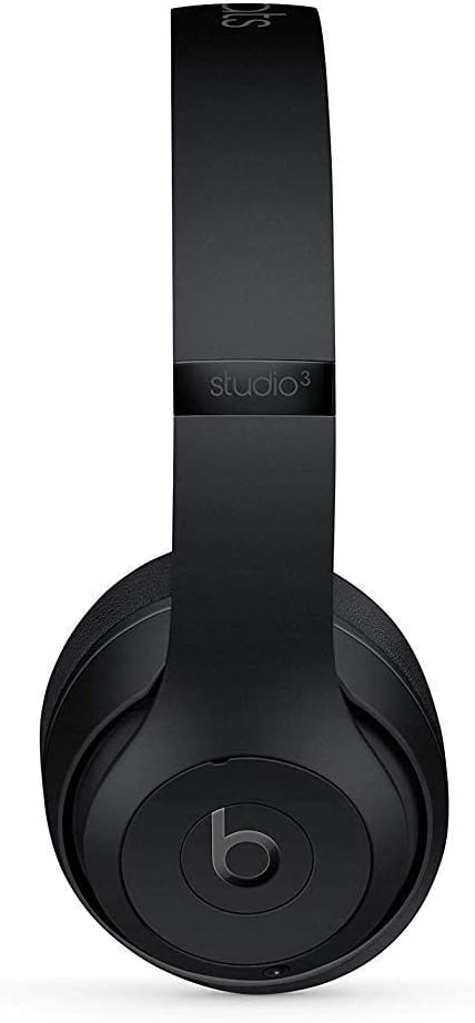 Beats by Dr. Dre Beats Studio3 Wireless Over-Ear Headphones - 2020 - Matte Black (Certified Refurbished)