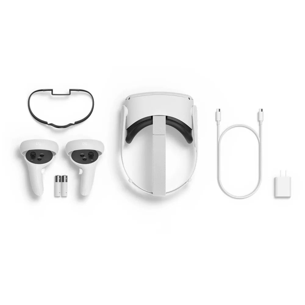 Meta Oculus Quest 2 Advanced All-In-One Virtual Reality Headset - 256GB - White (Certified Refurbished)