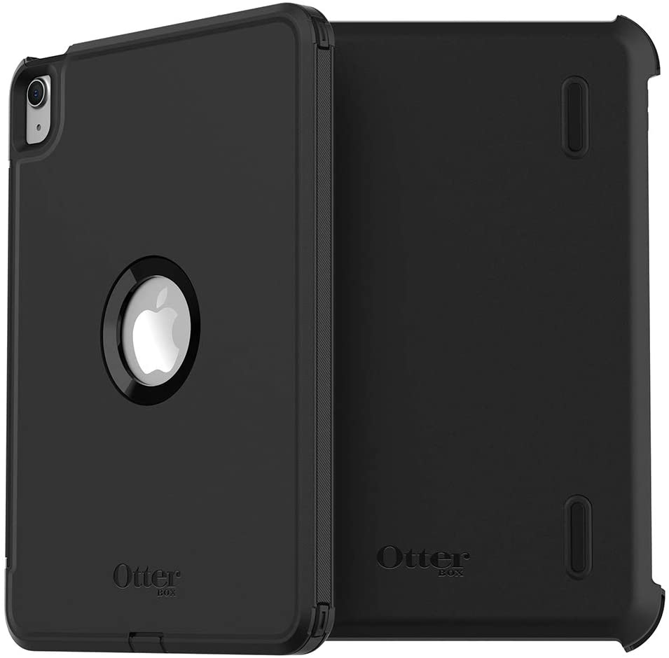 OtterBox DEFENDER SERIES Case & Stand for Apple iPad Air 4th Gen - Black (Certified Refurbished)