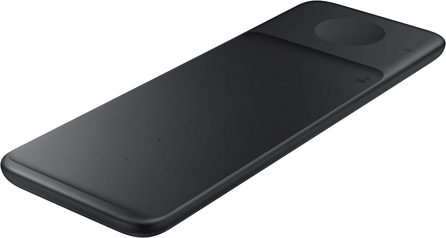 Samsung Wireless Qi Charger Trio - Charge up to 3 Devices at Once - Black (Certified Refurbished)