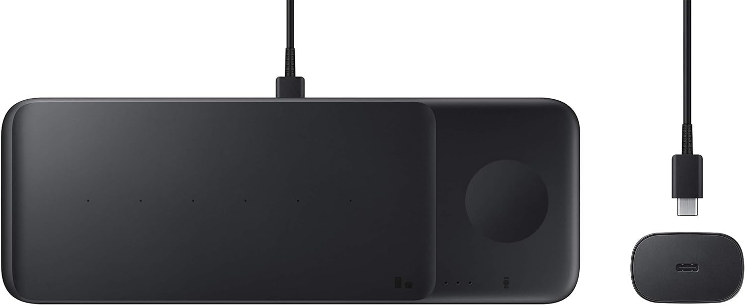 Samsung Wireless Charger Trio - Black (Refurbished)