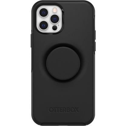 OtterBox Otter+Pop SYMMETRY SERIES Case for Apple iPhone 12/12 Pro - Black  (New)