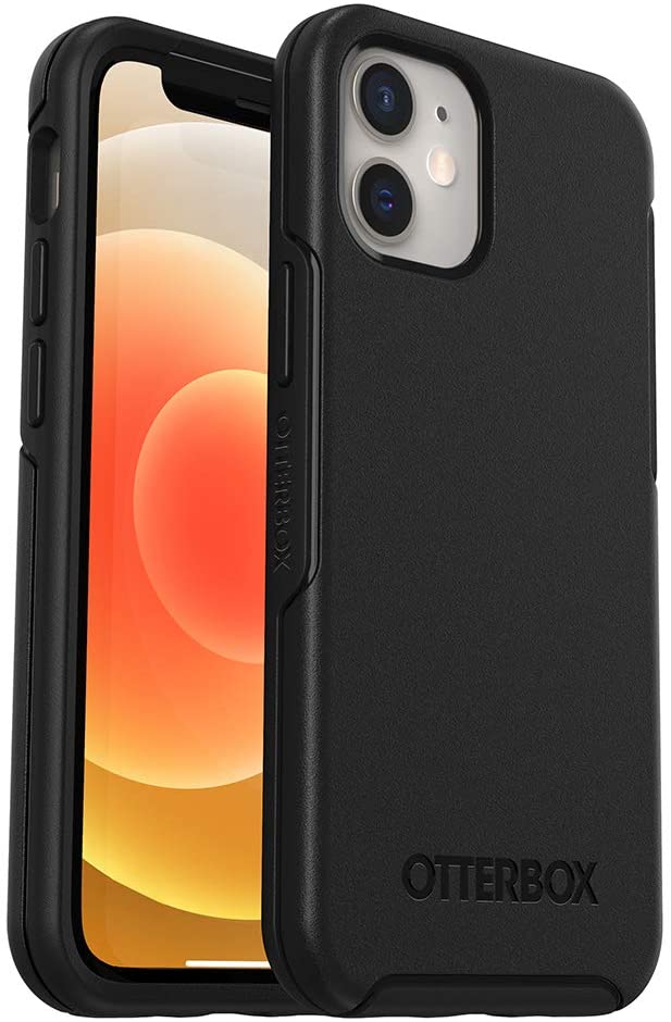 OtterBox SYMMETRY SERIES+ Case for Apple iPhone 12 Mini - Black (Certified Refurbished)
