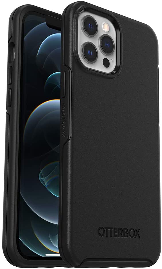 OtterBox SYMMETRY SERIES+ Case for Apple iPhone 12 Pro Max - Black (Certified Refurbished)