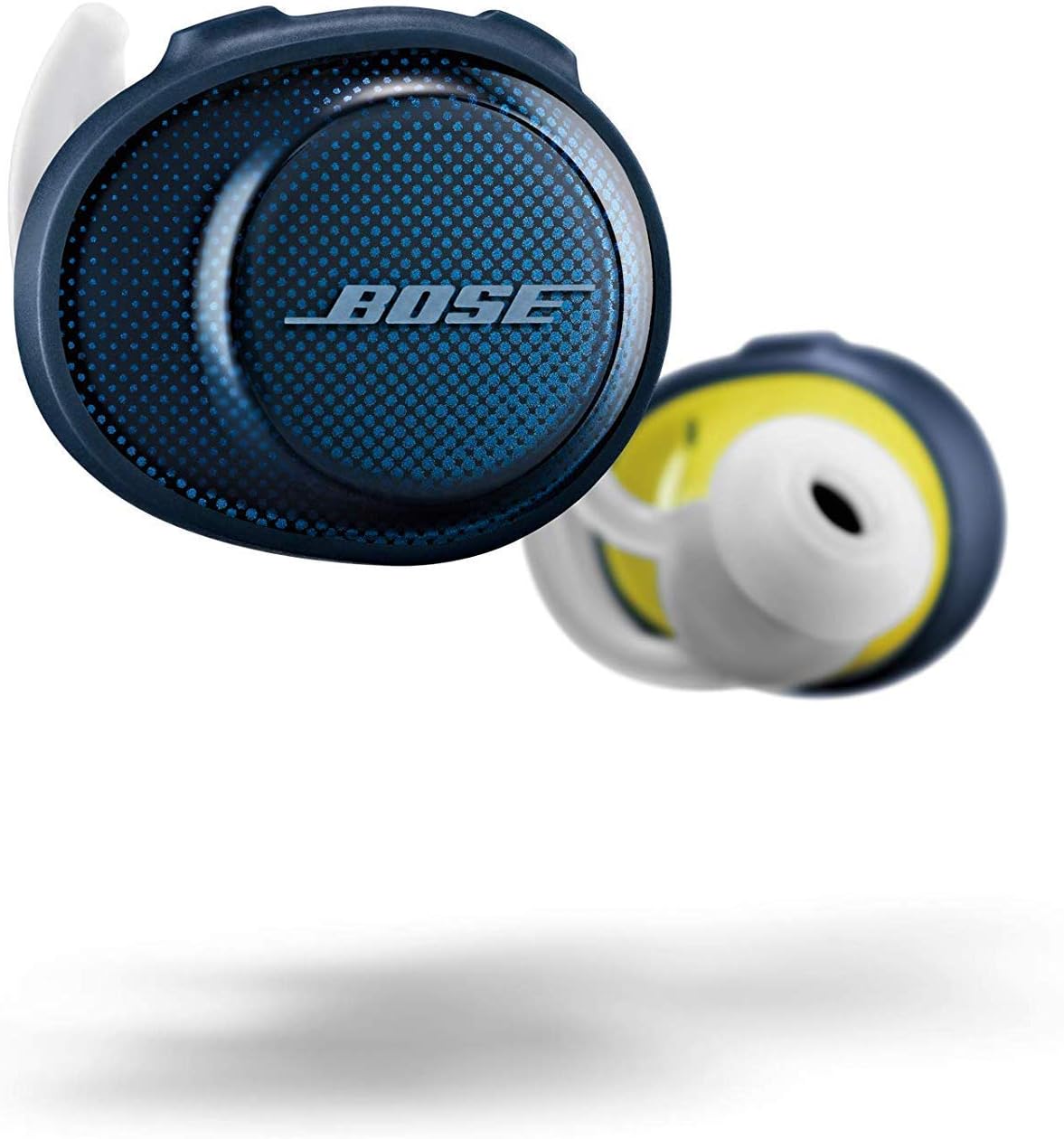 Bose SoundSport Free Wireless Headphones - Midnight Blue/Citron (Certified Refurbished)