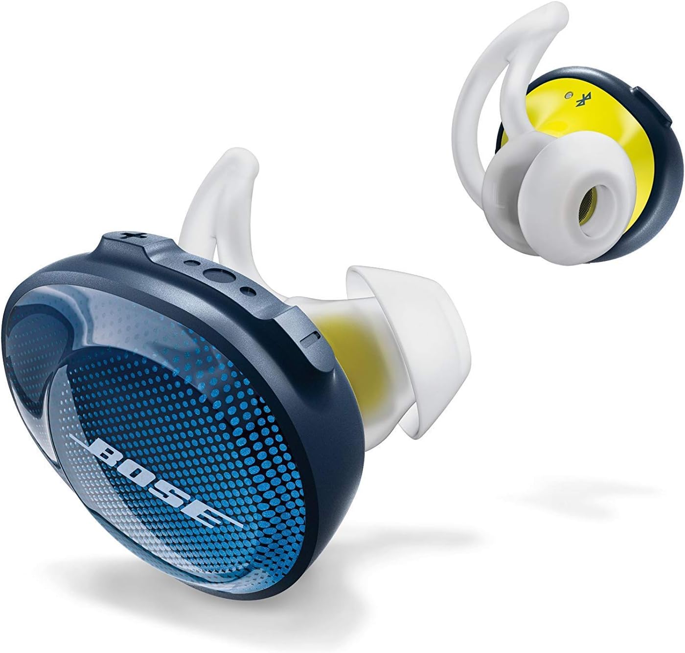 Bose SoundSport Free Wireless Headphones - Midnight Blue/Citron (Certified Refurbished)