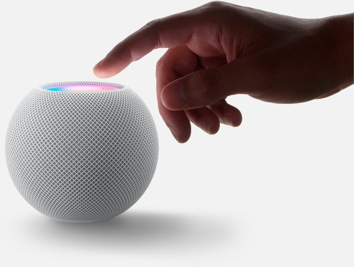 Apple HomePod Mini Smart Speaker with WiFi &amp; Bluetooth - MY5H2LL/A - White (Certified Refurbished)
