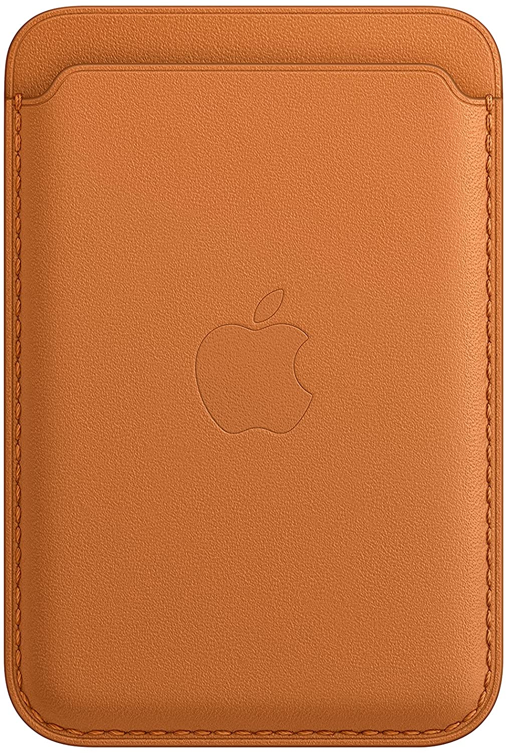 Apple Leather Wallet with MagSafe for iPhone, MM0Q3ZM/A - Golden Brown (Certified Refurbished)