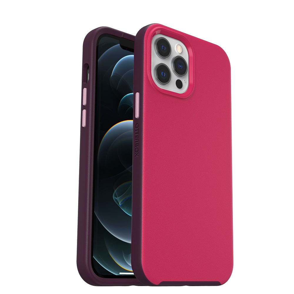 OtterBox ANEU SERIES Slim Case with MagSafe for Apple iPhone 12 Pro Max - Pink Robin (Certified Refurbished)