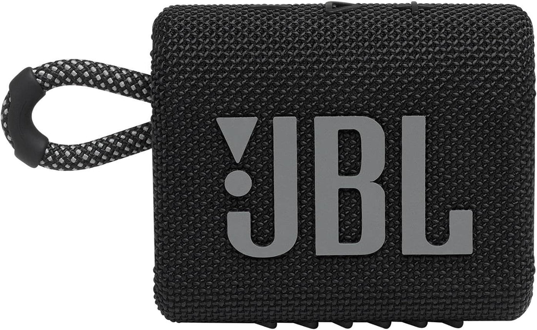 JBL GO3 Portable Waterproof Wireless Speaker - Black (Certified Refurbished)
