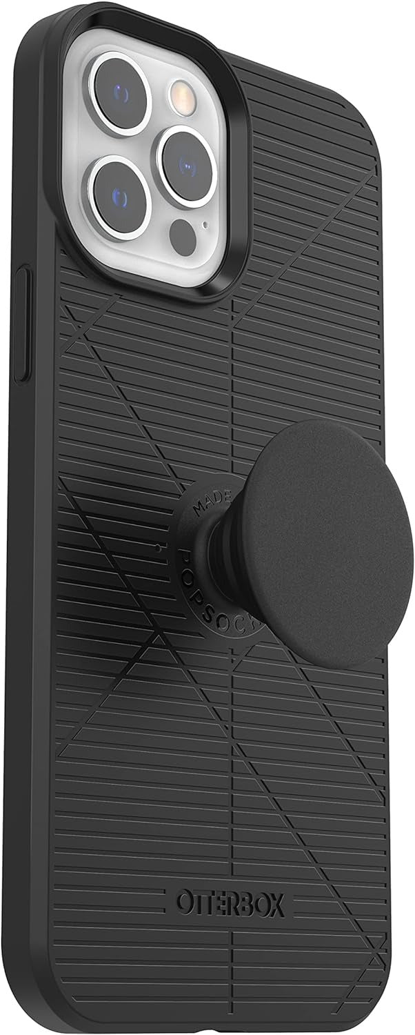 OtterBox Otter+Pop REFLEX SERIES Case for Apple iPhone 12/12 Pro - Black (Certified Refurbished)