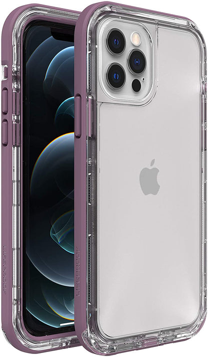 LifeProof NEXT SERIES Case for Apple iPhone 12 / 12 Pro - NAPA Clear/Purple (Certified Refurbished)