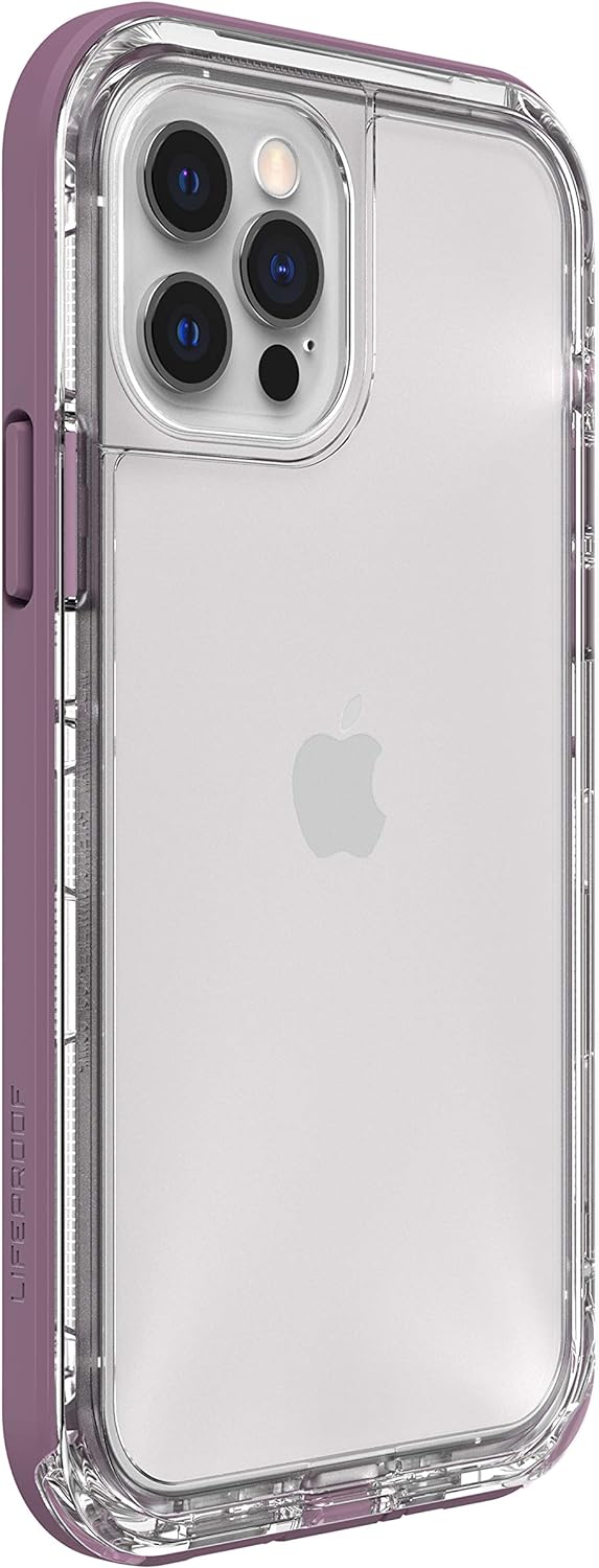 LifeProof NEXT SERIES Case for Apple iPhone 12 / 12 Pro - NAPA Clear/Purple (Certified Refurbished)
