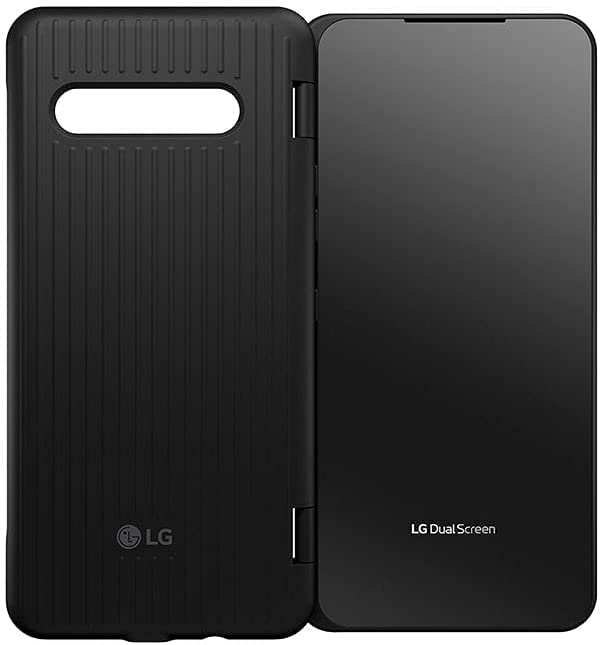 LG Dual Screen Case for LG V60 ThinQ 5G w/Type-C Adapter - Black (Certified Refurbished)