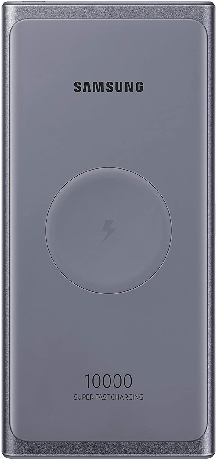 Samsung 10,000mAh Super Fast 25W Portable Wireless Battery Pack USB-C - Silver (Refurbished)