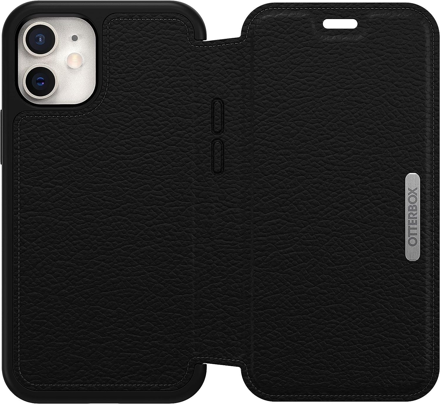 OtterBox STRADA SERIES Case for Apple iPhone 12 Mini - Shadow Black (Certified Refurbished)