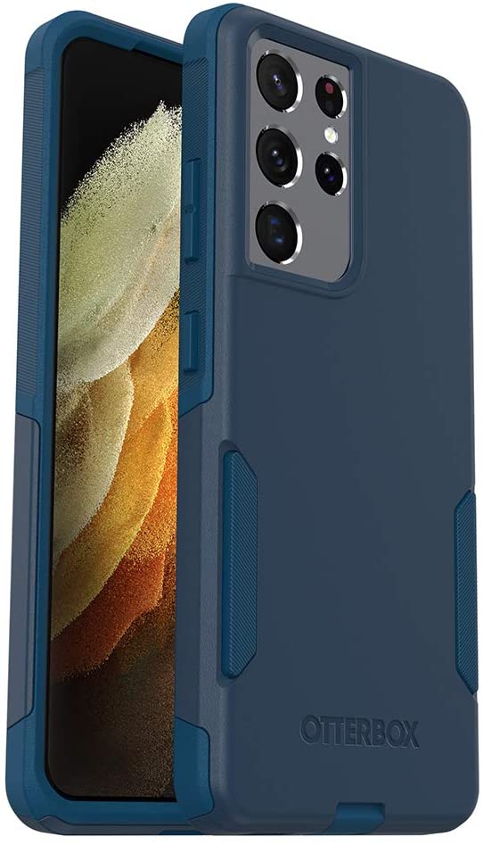 OtterBox COMMUTER SERIES Case for Samsung Galaxy S21 Ultra 5G - Bespoke Way Blue (Certified Refurbished)