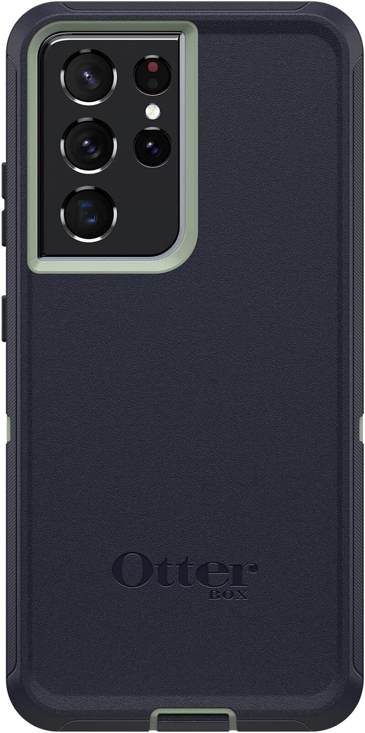 OtterBox DEFENDER SERIES Case for Samsung Galaxy S21 Ultra 5G - Varsity Blues (Certified Refurbished)
