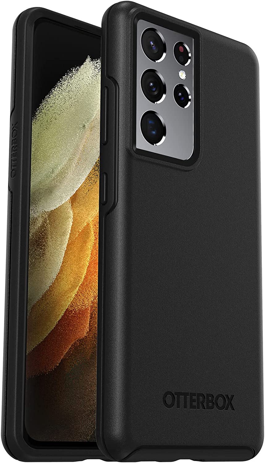 OtterBox SYMMETRY SERIES Case for Samsung Galaxy S21 Ultra 5G - Black (Certified Refurbished)