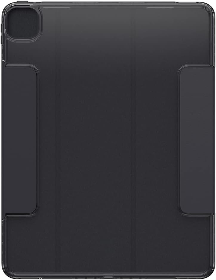OtterBox SYMMETRY SERIES 360 ELITE Case for iPad Pro 12.9" (6th & 5th gen) - Scholar Grey (Dark Grey / Clear) (Renewed)