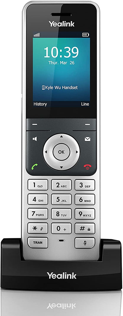 Yealink YEA-W56H HD DECT Expansion Handset for Cordless VoIP Phone and Device (Pre-Owned)