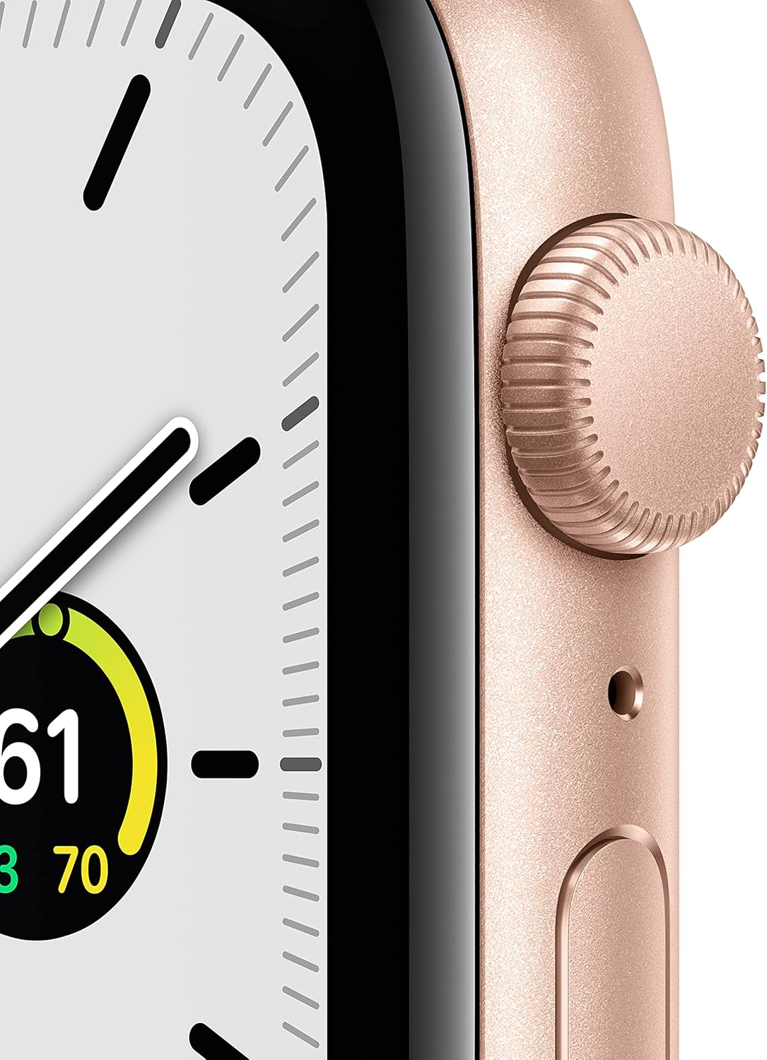 Apple Watch Series SE (GPS) 44MM Gold Aluminum Case Starlight Sport Band (Certified Refurbished)