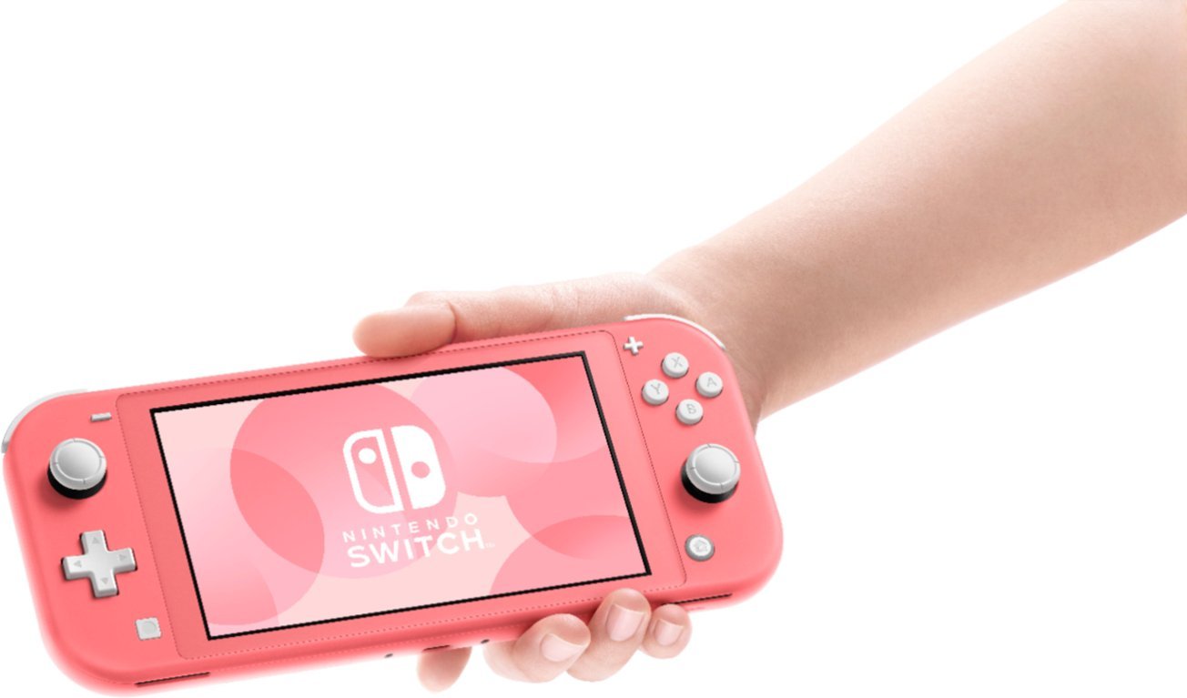 Nintendo Switch Lite - 32GB - Coral (Certified Refurbished)