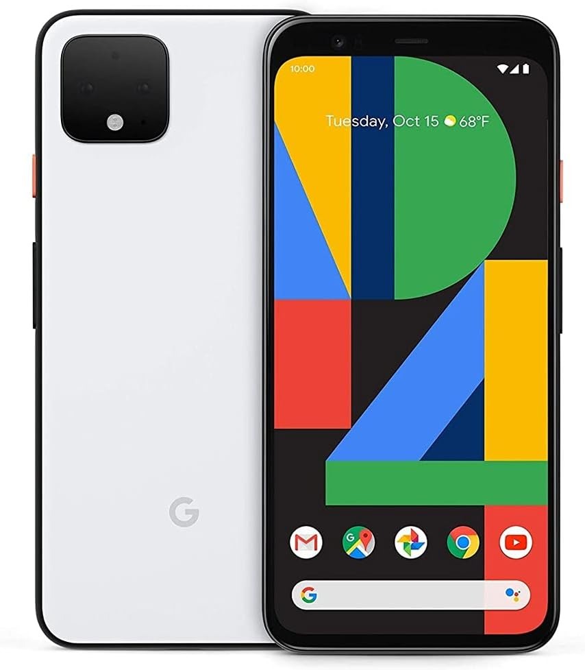 Google Pixel 4 XL 128GB (Unlocked) - Clearly White (Certified Refurbished)