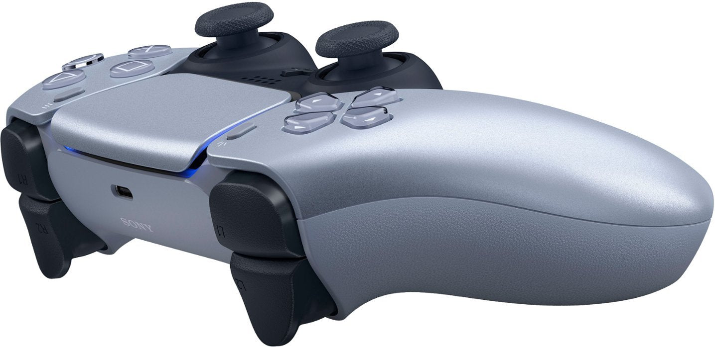 Sony Playstation 5 DualSense Wireless Controller  - Sterling Silver (New)