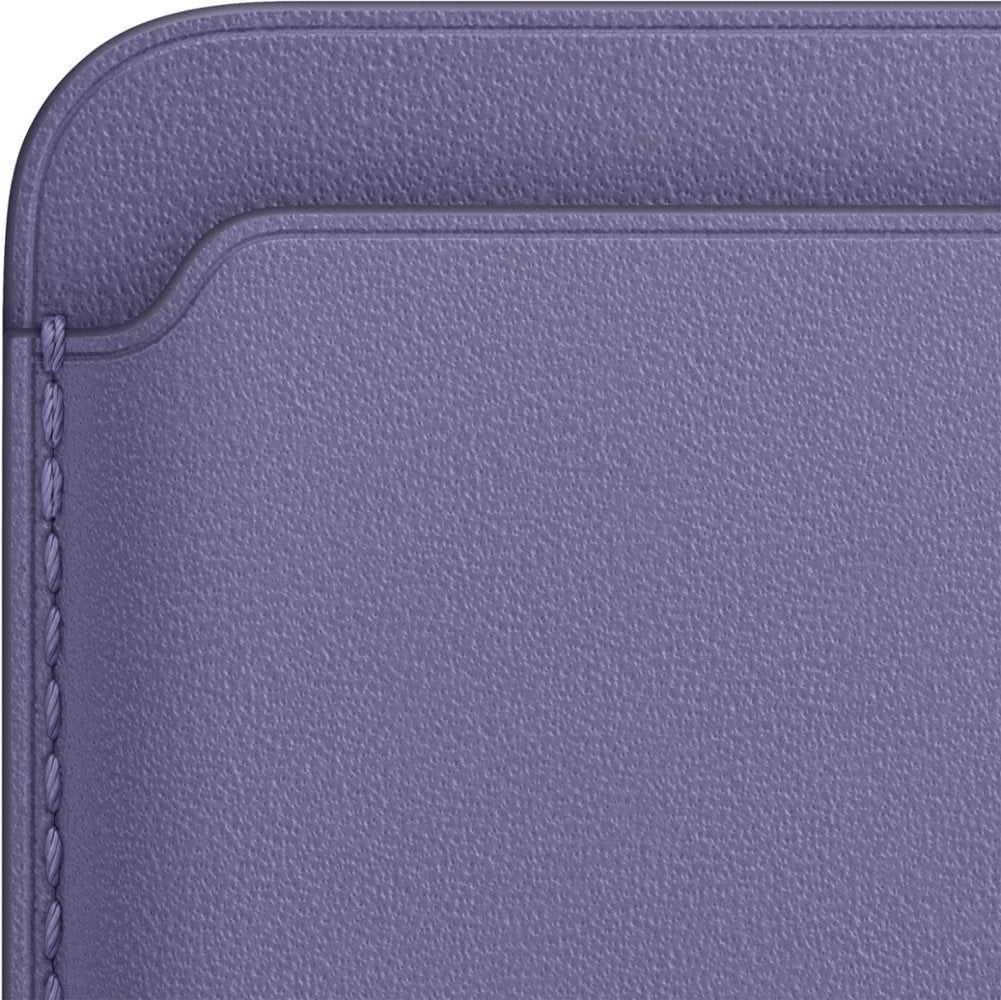 Apple iPhone Leather Wallet with MagSafe (2021) - MM0W3ZM/A - Wisteria (Certified Refurbished)