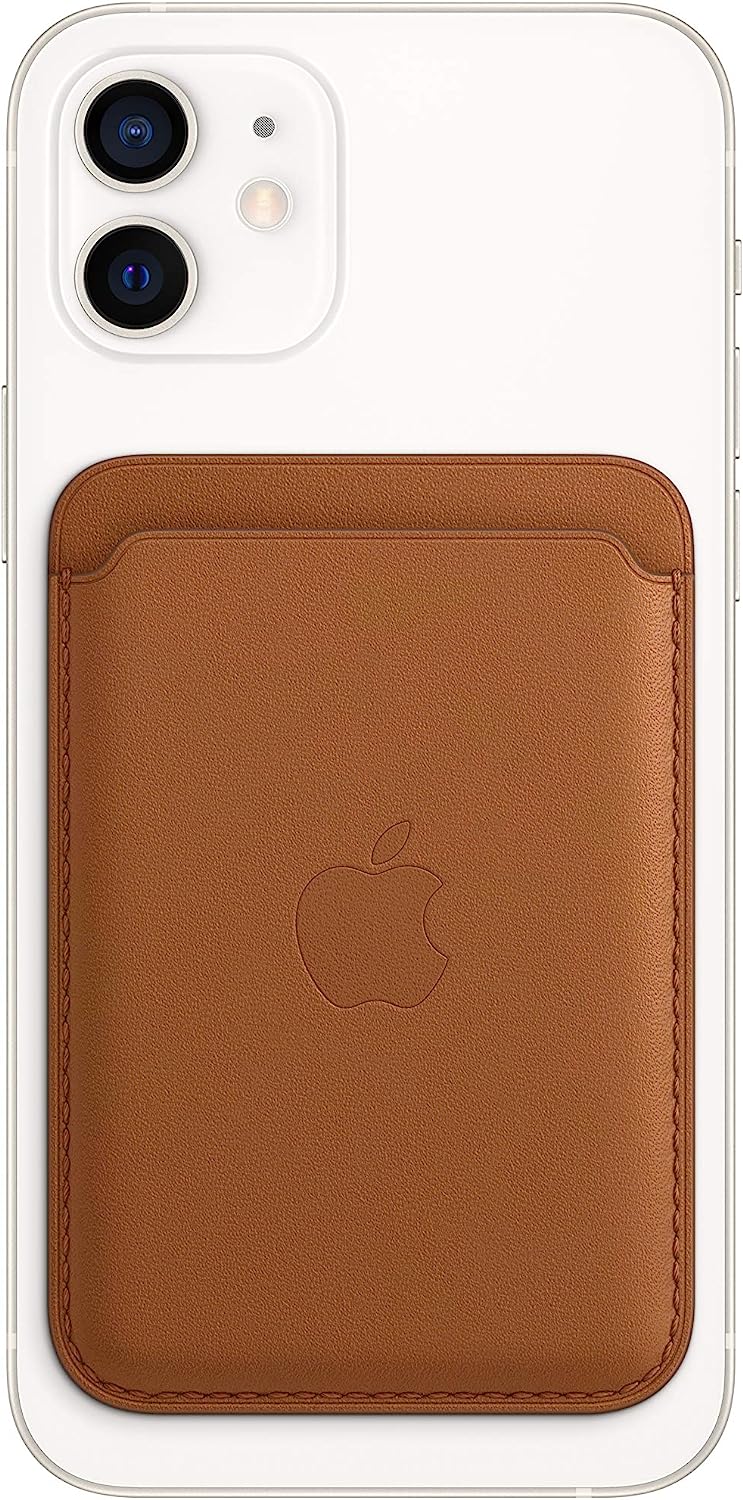 Apple iPhone Leather Wallet with MagSafe (2021) - Saddle Brown (Certified Refurbished)