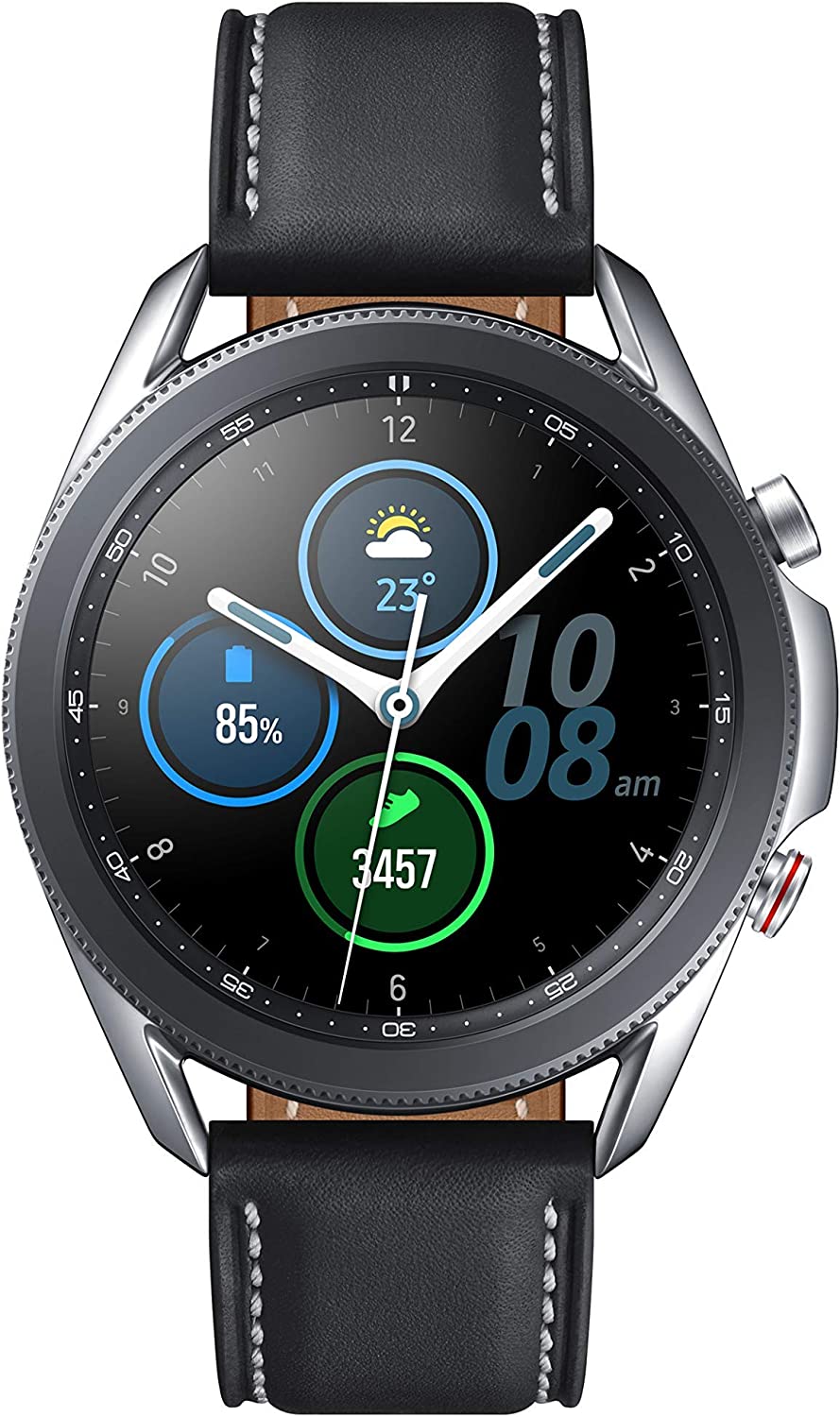 Samsung Galaxy Watch 3 41mm GPS + Cellular - Mystic Silver (Certified Refurbished)