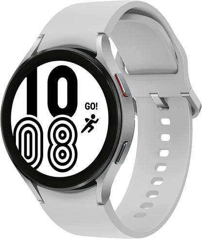 Samsung Galaxy Watch 4 Smartwatch (44mm, WIFI + LTE, Bluetooth) - Silver (Certified Refurbished)