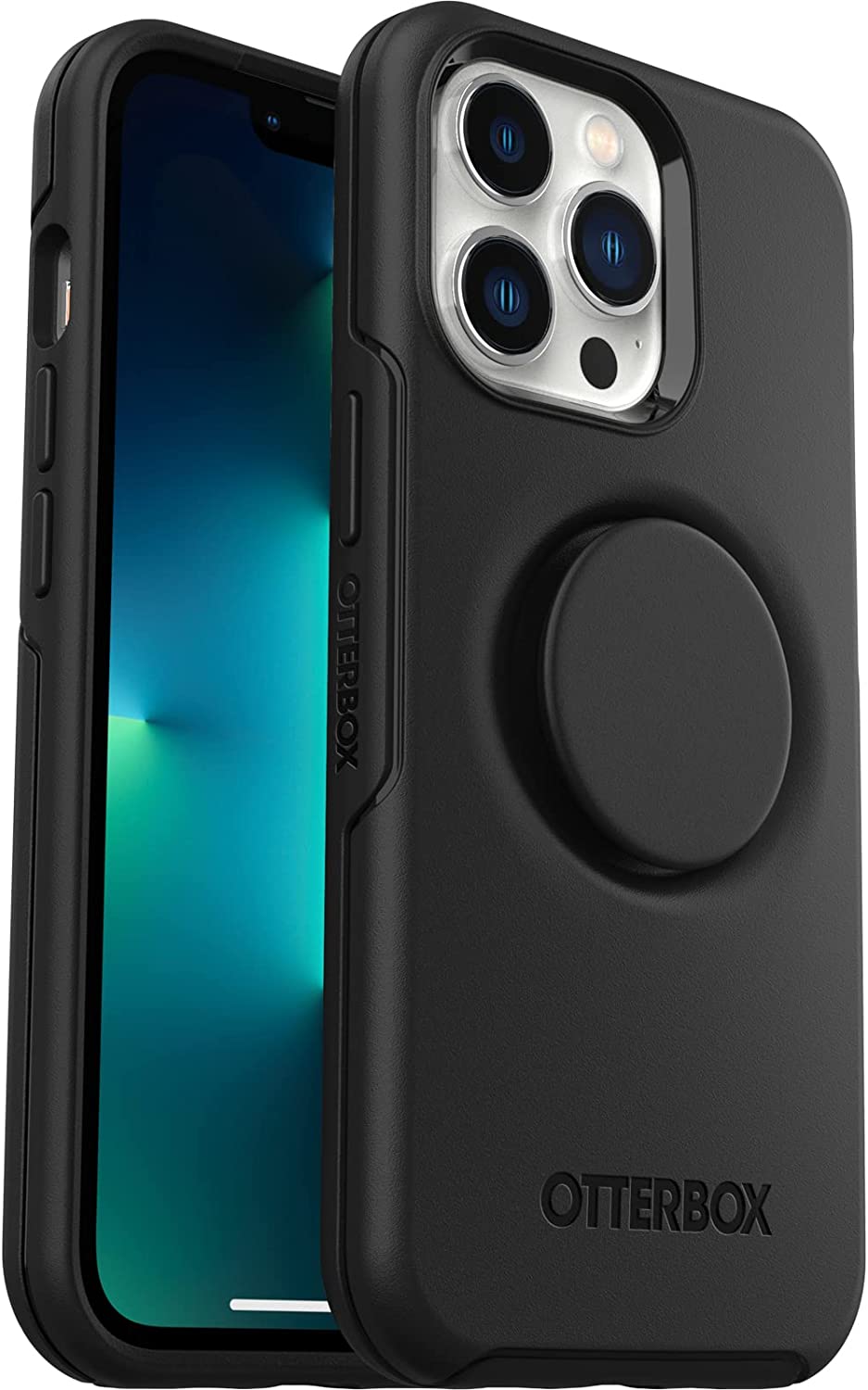OtterBox + POP Antimicrobial Case for Apple iPhone 13 Pro - Black (Certified Refurbished)