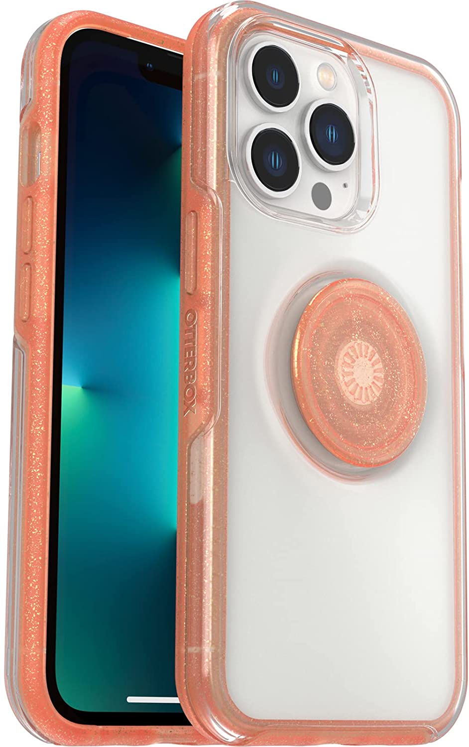 OtterBox Otter+Pop SYMMETRY SERIES Case for Apple iPhone 13 Pro - Melondramatic (Certified Refurbished)