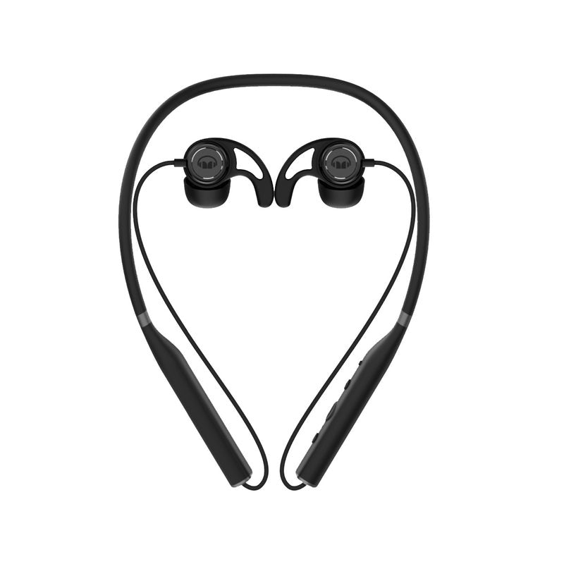 Monster FLEX Active Noise Canceling Bluetooth Headphones - Black (Certified Refurbished)