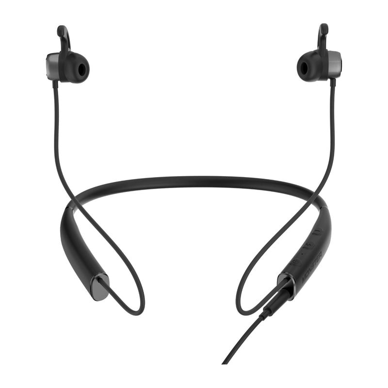 Monster FLEX Active Noise Canceling Bluetooth Headphones - Black (Certified Refurbished)