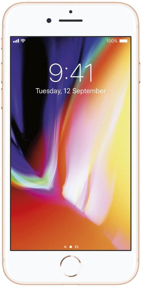 Apple iPhone 8 Smartphone, 4.7-inch, 64GB, Unlocked All Carriers - Gold (Refurbished)