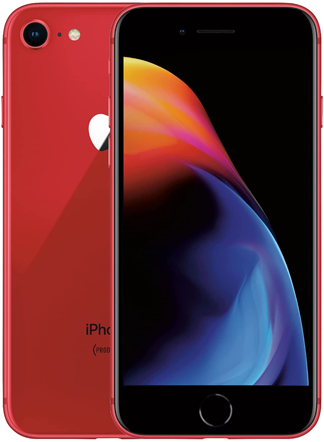 Apple iPhone 8 Smartphone, 64GB, Unlocked All Carriers - Red (Refurbished)