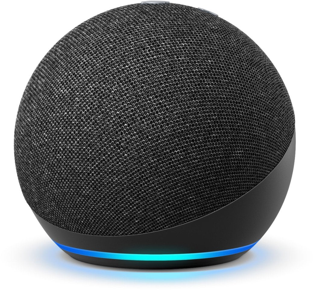 Amazon Echo Dot (4th Gen) Smart speaker with Alexa - Charcoal (Certified Refurbished)