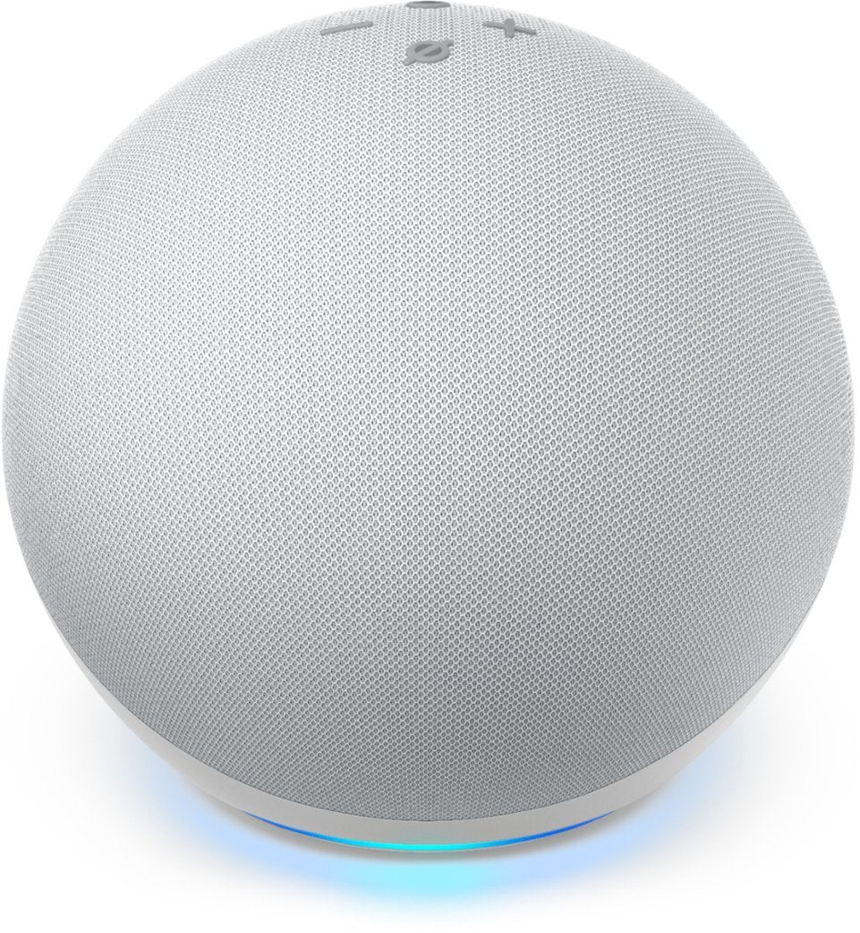 Amazon Echo Dot 4th Generation Smart speaker with Alexa - Glacier White (Certified Refurbished)